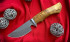Нож "Шкурник", клинок сталь K340, рукоять карельская береза Нож "Шкурник", клинок сталь K340, рукоять карельская береза