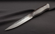 Нож "Игла" цельнометаллический, клинок сталь K340, рукоять граб
