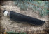 Нож "Турист", клинок сталь K340, рукоять стабилизированный ясень, литье художественный мельхиор Нож "Турист", клинок сталь K340, рукоять стабилизированный ясень, литье художественный мельхиор
