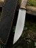 Нож "Северянин", клинок сталь K340, рукоять стабилизированная карельская береза Нож "Северянин", клинок сталь K340, рукоять стабилизированная карельская береза
