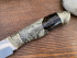 Нож "Филин-4", клинок сталь K340, рукоять комбинированная, стабилизированный кап клена, акрил, литье мельхиор Нож "Филин-4", клинок сталь K340, рукоять комбинированная, стабилизированный кап клена, акрил, литье мельхиор