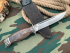Нож "Смерш", клинок сталь K340 след ковки, рукоять стабилизированная карельская береза коричневого цвета, литье мельхиор Нож "Смерш", клинок сталь K340 след ковки, рукоять стабилизированная карельская береза коричневого цвета, литье мельхиор