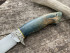Нож "Сокол" ,клинок сталь Bohler K340, рукоять стабилизированная карельская береза зеленого цвета Нож "Сокол" ,клинок сталь Bohler K340, рукоять стабилизированная карельская береза зеленого цвета