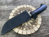 Нож "Пчак Магнум №4",клинок сталь K340, рукоять стабилизированная карельская береза фиолетового цвета, притин мельхиор Нож "Пчак Магнум №4",клинок сталь K340, рукоять стабилизированная карельская береза фиолетового цвета, притин мельхиор