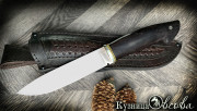 Нож "Турист", клинок сталь ELMAX, рукоять граб Нож "Турист", клинок сталь ELMAX, рукоять граб