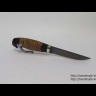 "Финский-3", клинок сталь К340 со следом ковки, рукоять граб